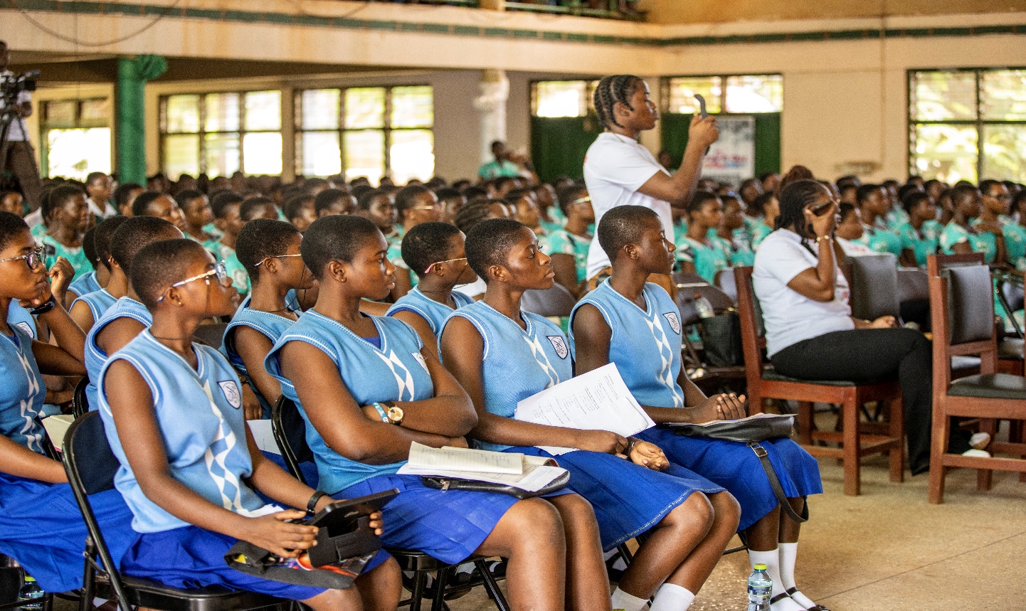 Ola Girls' SHS, Notre Dame Girls' SHS & Hwidiem SHS outreach