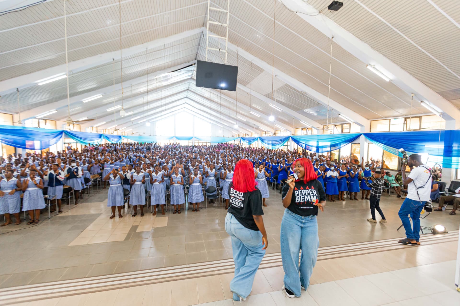 CroxItOut high school session with students