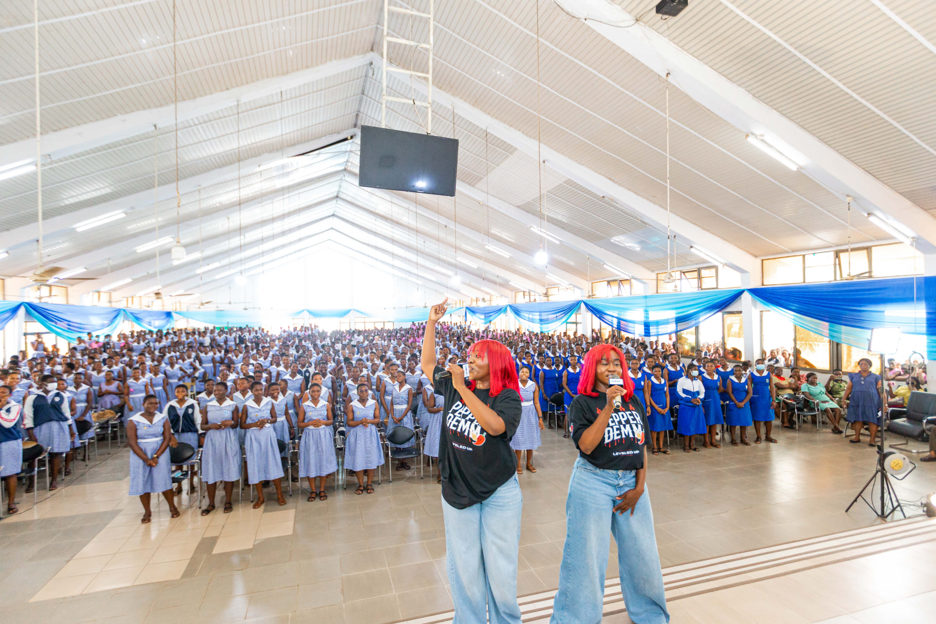 OLA SHS & Mawuko Girls' SHS outreach