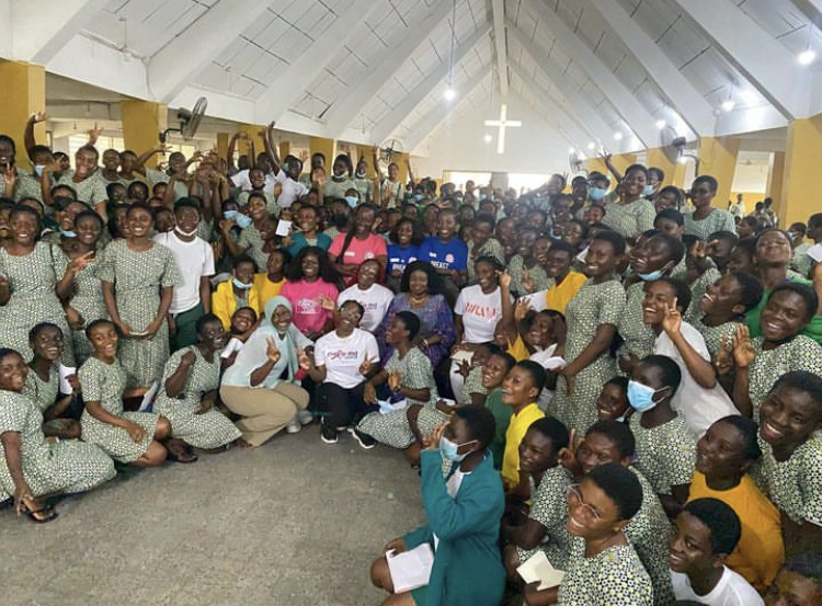 CroxItOut high school session with students